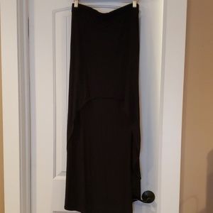Express hi low maxi skirt.
